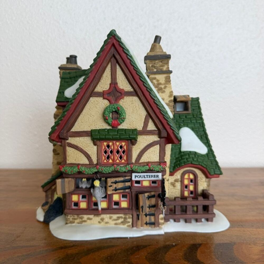 Department 56 Dickens' Village Series 1997 Leacock Poulterer 58303